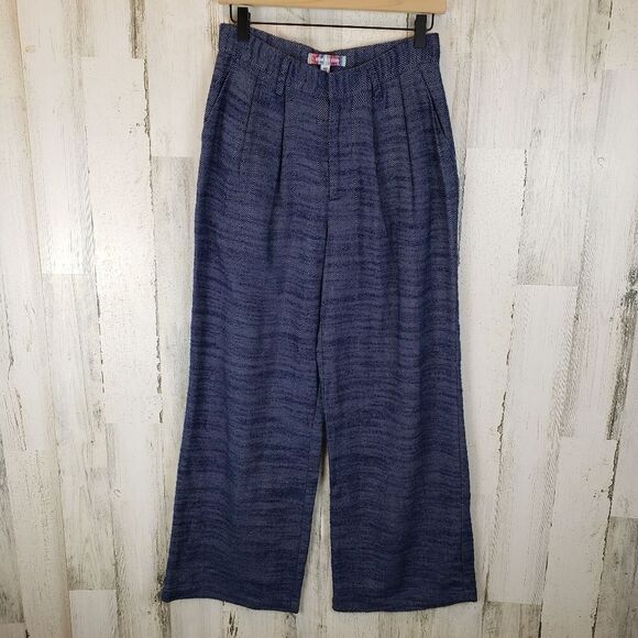 UO Herringbone Wide Leg Pants Sz XS - Picture 2 of 9